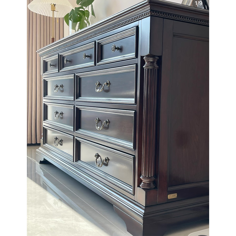 What kind of corner treatment process can be used to reduce the risk of collision damage to storage cabinets?